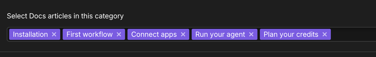 Dashboard interface displaying usage statistics, credit balance, active scenarios, and workflow editor with connected automation nodes.